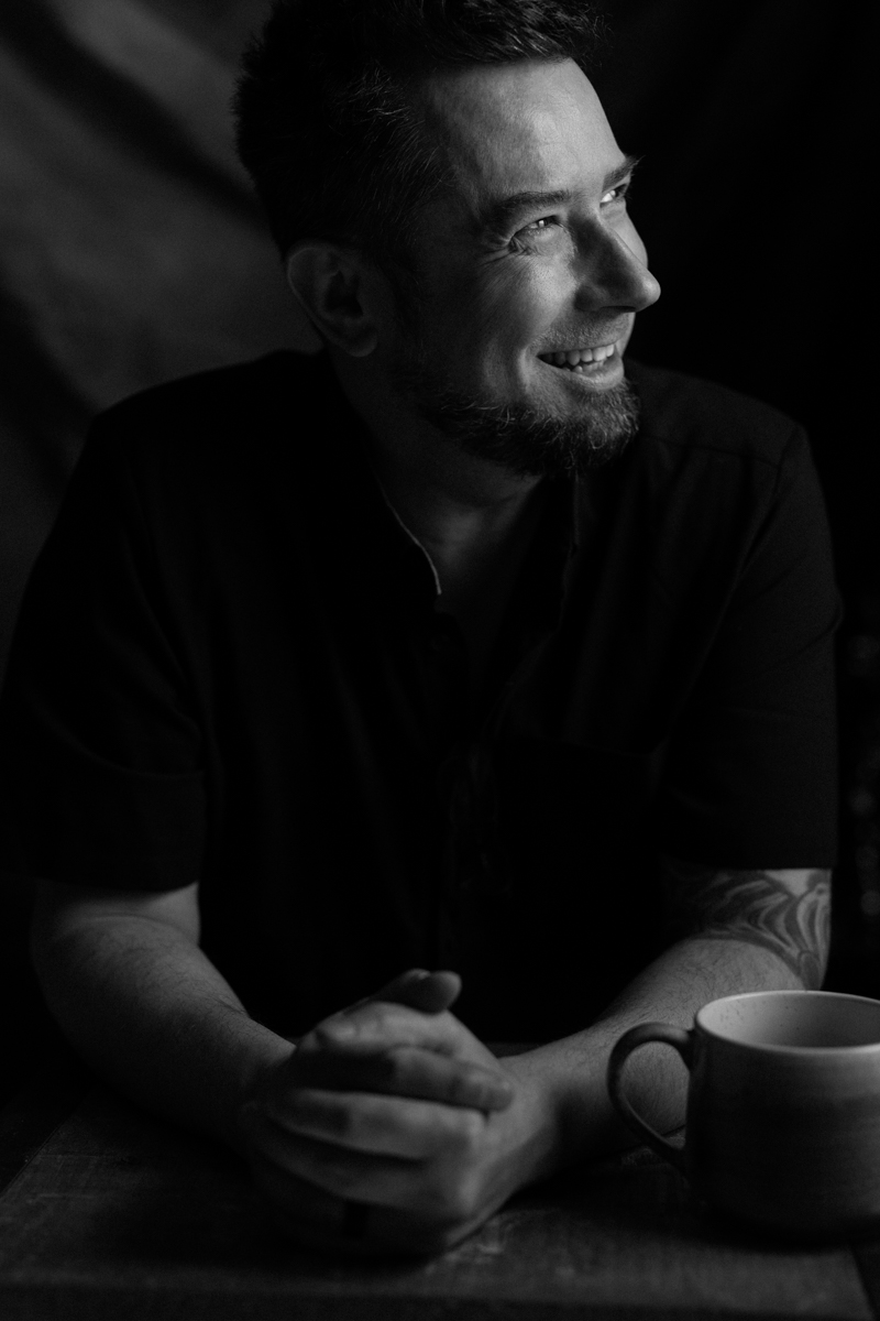 Black and White Portrait of Kelly